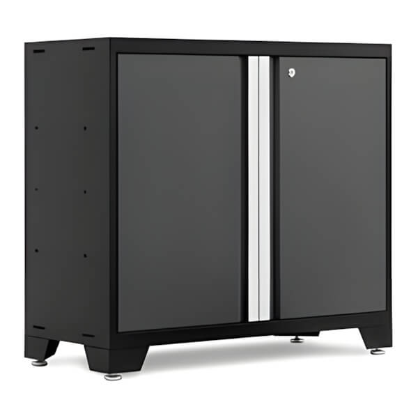 NewAge Garage Cabinets BOLD Series Grey 36 in. 2-Door Base Cabinet-50016-Garage Giant