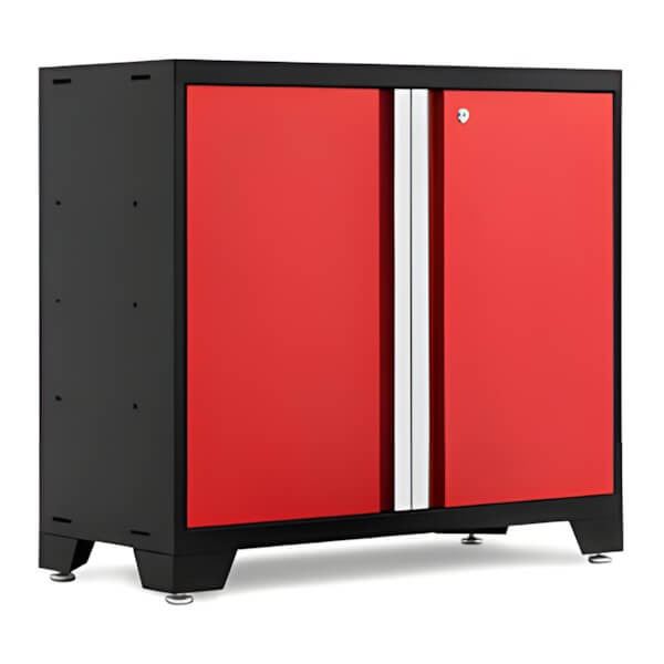 NewAge Garage Cabinets BOLD Series Red 36 in. 2-Door Base Cabinet-50216-Garage Giant