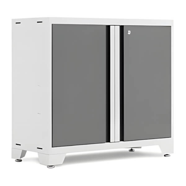 NewAge Garage Cabinets BOLD Series Platinum 36 in. 2-Door Base Cabinet-56716-Garage Giant