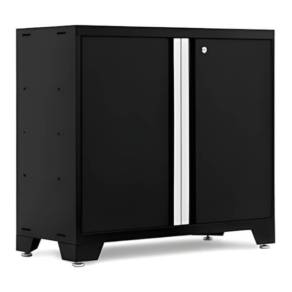 NewAge Garage Cabinets BOLD Series Black 36 in. 2-Door Base Cabinet-49016-Garage Giant