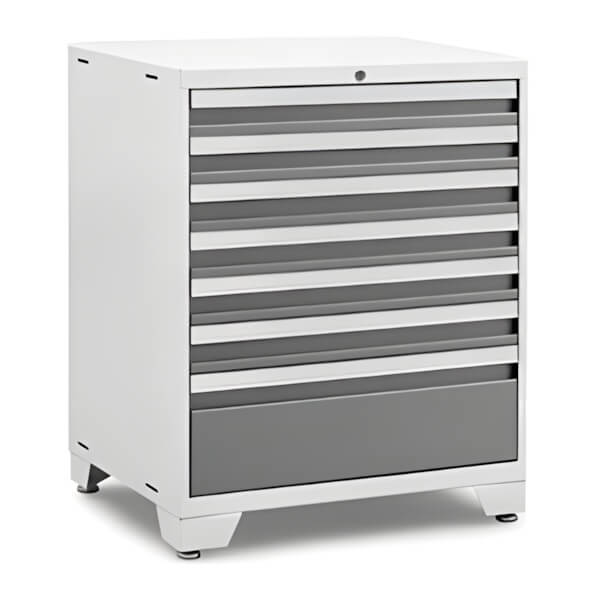 NewAge Garage Cabinets PRO Series Platinum 7-Drawer Tool Cabinet-51347-Garage Giant