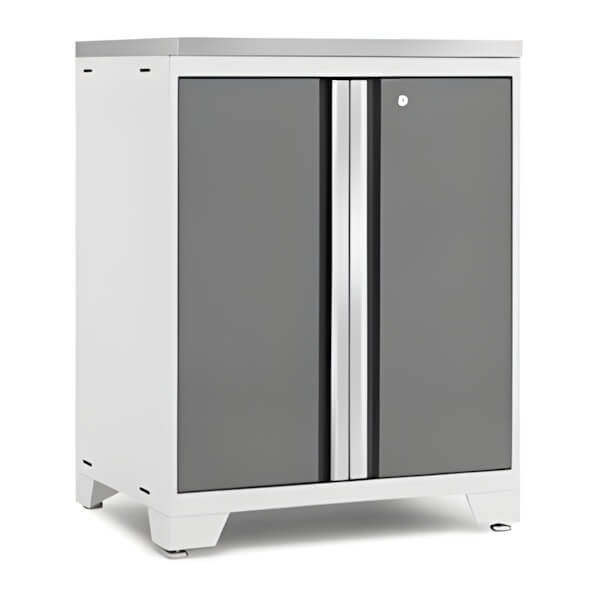 NewAge Garage Cabinets PRO Series Platinum 28 in. Sink Cabinet without Faucet-51339-Garage Giant