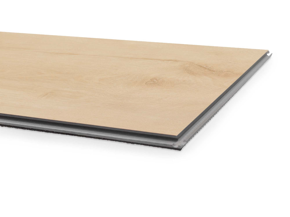 NewAge Garage Flooring Stone Composite LVP Flooring 5mm - White Oak (8-plank) | 12062