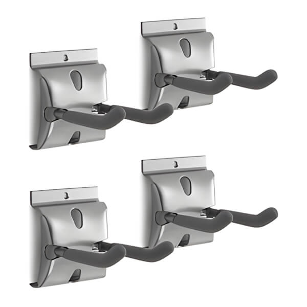 NewAge Garage Cabinets 4-Inch Double Hook (Pack of 4)-51785-Garage Giant