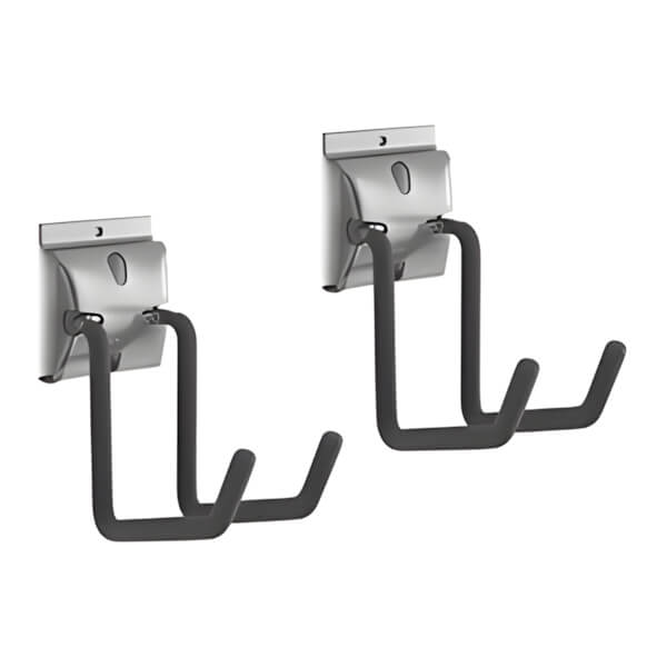 NewAge Garage Cabinets J Hook (Pack of 2)-51790-Garage Giant