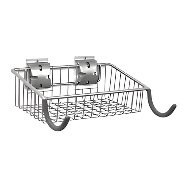 NewAge Garage Cabinets Shallow Basket with Bike Hook-51797-Garage Giant