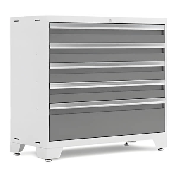 NewAge Garage Cabinets BOLD Series Platinum 36 in. Tool Cabinet-56717-Garage Giant