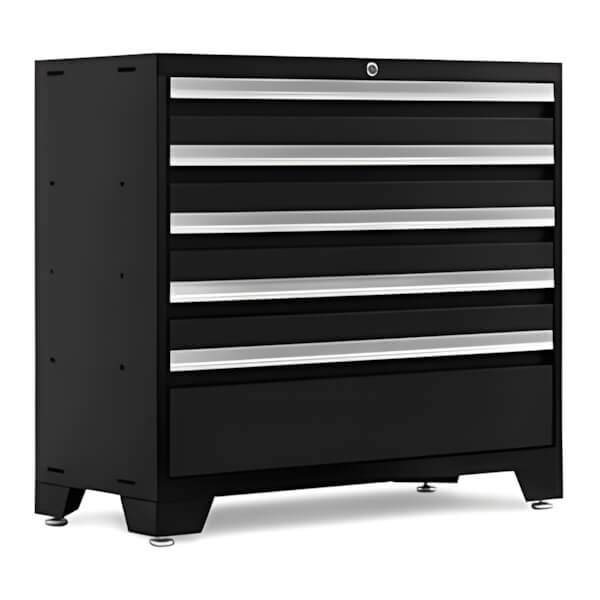 NewAge Garage Cabinets BOLD Series Black 36 in. Tool Cabinet-49017-Garage Giant