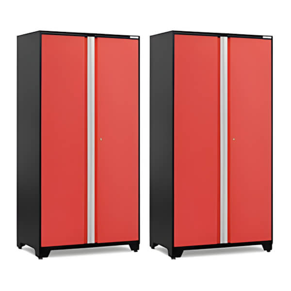 NewAge Garage Cabinets 2 x PRO Series Red 42 in. Multi-Use Locker-51143-2-Garage Giant