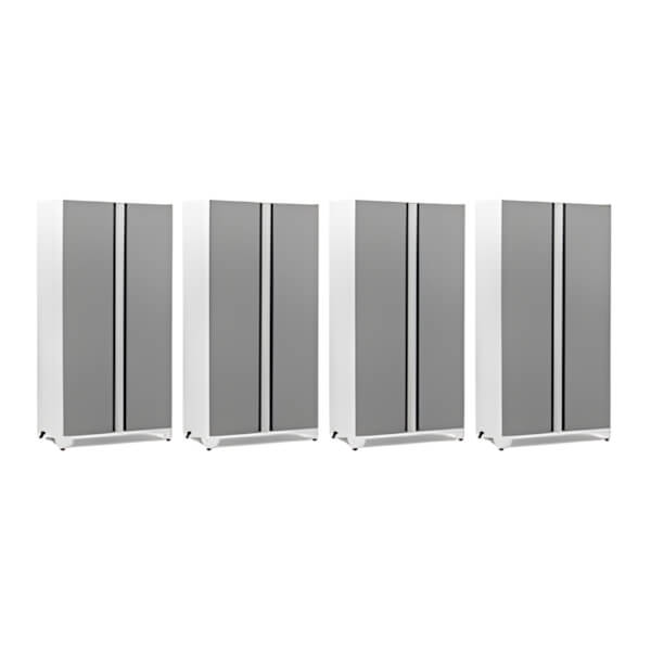 NewAge Garage Cabinets 4 x PRO Series Platinum 42 in. Multi-Use Locker-51343-4-Garage Giant