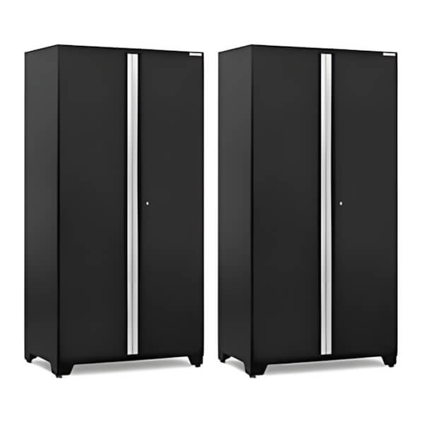 NewAge Garage Cabinets 2 x PRO Series Black 42 in. Multi-Use Locker-52843-2-Garage Giant