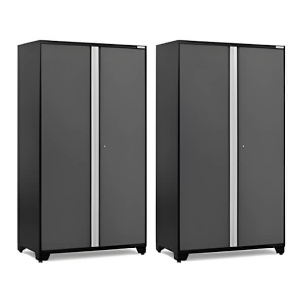 NewAge Garage Cabinets 2 x PRO Series Grey 48 in. Multi-Use Locker-52644-2-Garage Giant