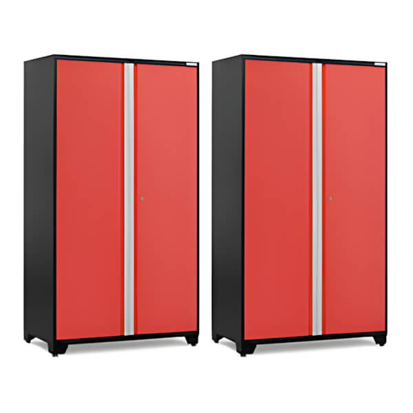 NewAge Garage Cabinets 2 x PRO Series Red 48 in. Multi-Use Locker-51144-2-Garage Giant