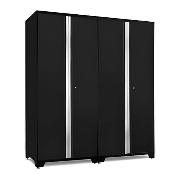 NewAge Garage Cabinets PRO Series Black 36 in. Secure Gun Cabinet with Accessories (2-Pack)-54053-Garage Giant