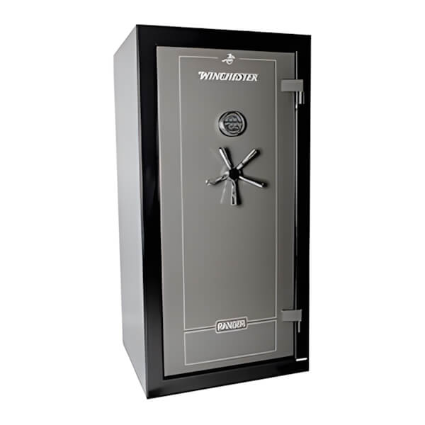 Winchester Safes Ranger 26 Two-Tone Gun Safe with Electronic Lock (Black / Slate)-R-5930-26-3-E-Garage Giant