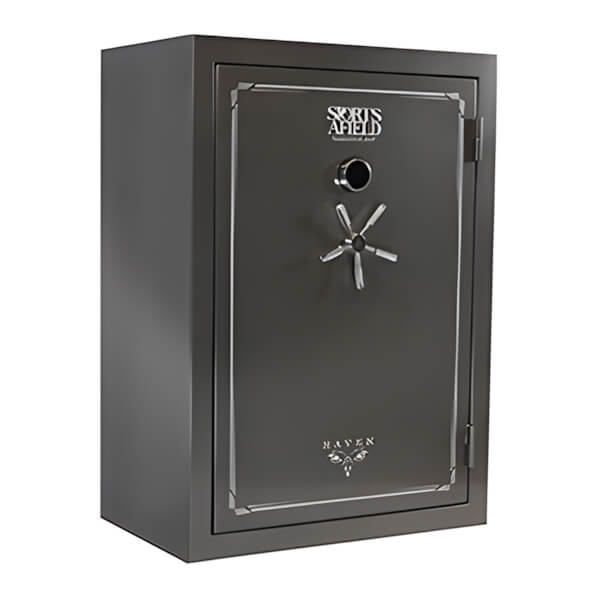 Sports Afield Haven 48-Gun Safe with Electronic Lock (Metal Grey)-SA5942HX-Garage Giant
