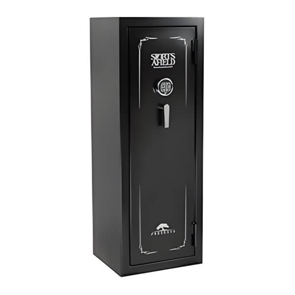 Sports Afield Preserve Fire Rated 18-Gun Safe with Electronic Lock (Black)-SA5520P-Garage Giant
