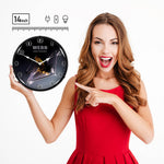 Collectable Sign and Clock Webb Telescope Patent Blueprint Backlit Wall Clock-22081342-Garage Giant 