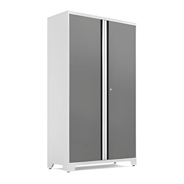 NewAge Garage Cabinets BOLD Series 42-Inch Platinum Locker-56747-Garage Giant