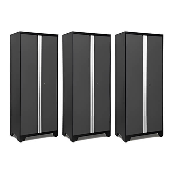 NewAge Garage Cabinets BOLD Series Platinum 36-Inch RTA Locker - Thumbnail 5