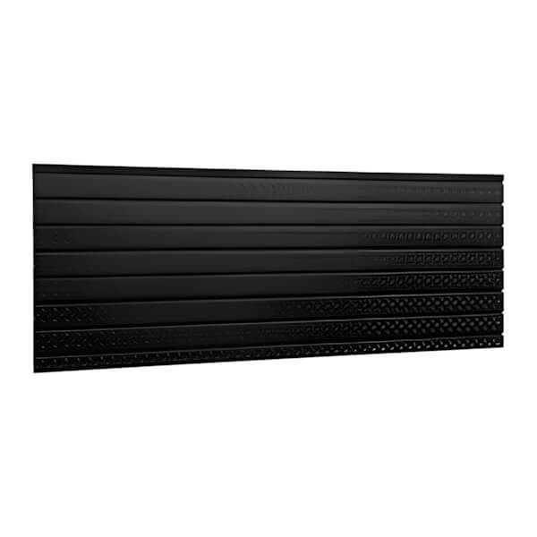 NewAge Garage Cabinets PRO Series 84-Inch Black Diamond Plate Slatwall Backsplash-51717-Garage Giant