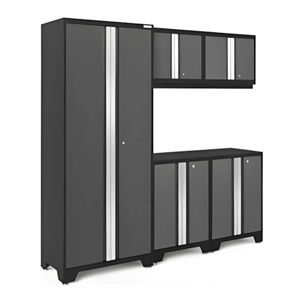 NewAge Garage Cabinets BOLD Series 5-Piece Set (No Countertop) - Thumbnail 2