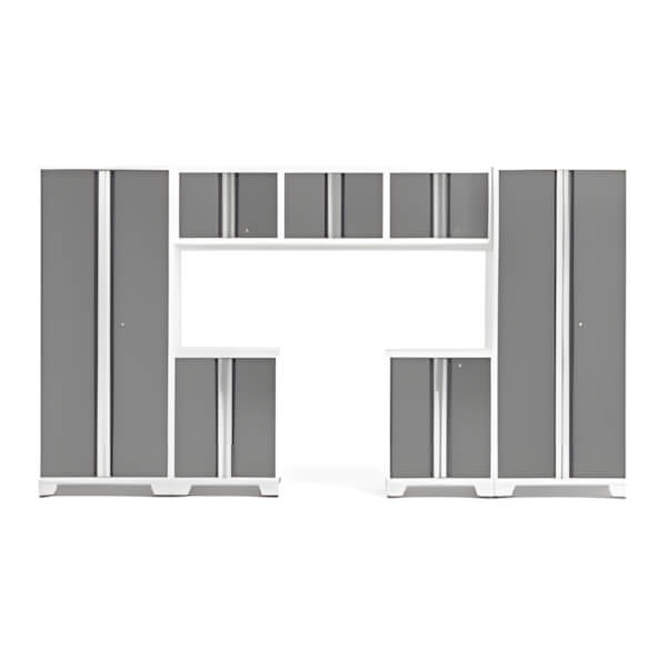 NewAge Garage Cabinets BOLD Series Platinum 6-Piece Set