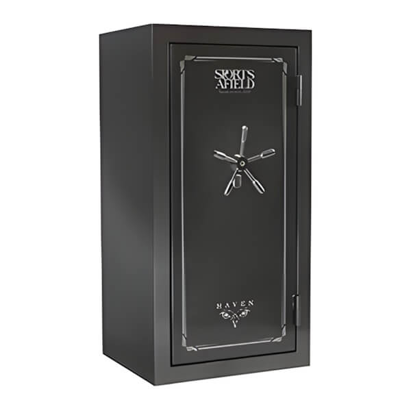 Sports Afield Haven 36-Gun Safe with Biometric Lock (Metal Grey)-SA5930HX-BIO-Garage Giant