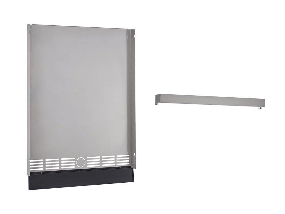 NewAge Outdoor Kitchens Classic Series Stainless Steel 24 in. Fridge Bracket Assembly-67702-Garage Giant