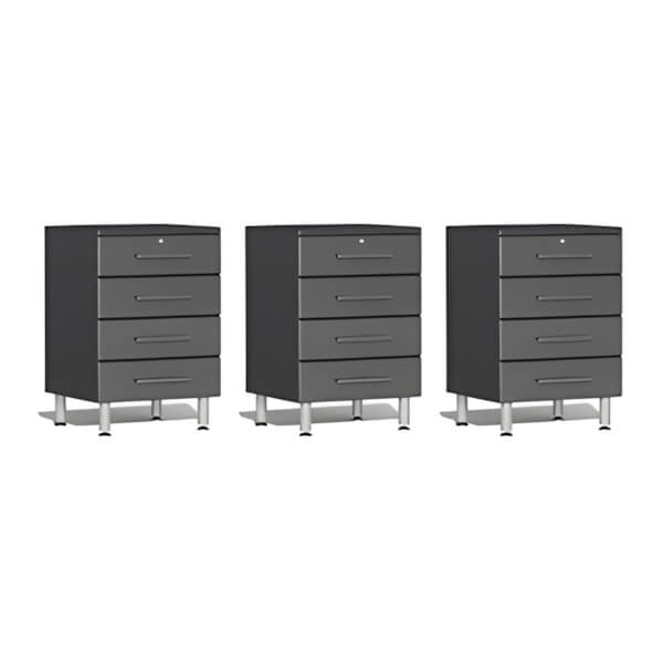 Ulti-MATE Garage 3-Piece 4-Drawer Garage Cabinet Kit