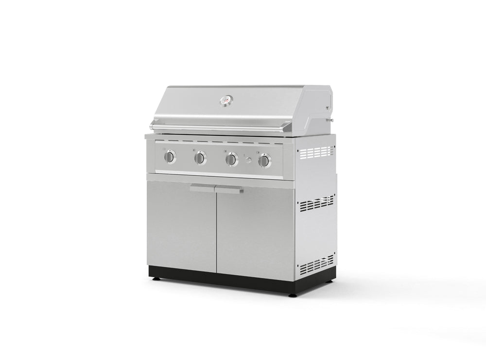 NewAge Outdoor Kitchens Stainless Steel 2-Piece Cabinet set with Grill Cabinet and Performance Grill-74808-Garage Giant