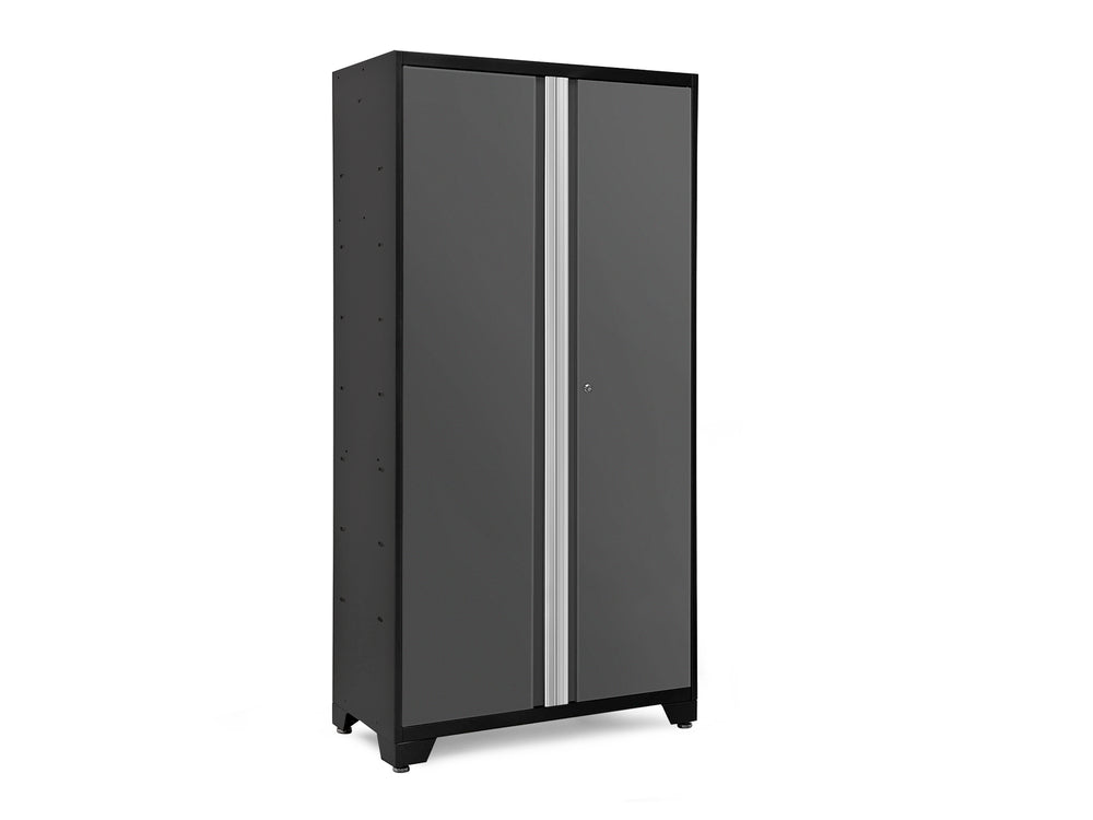 NewAge Garage Cabinets Bold Series 42in RTA Locker in Grey-49222-Garage Giant