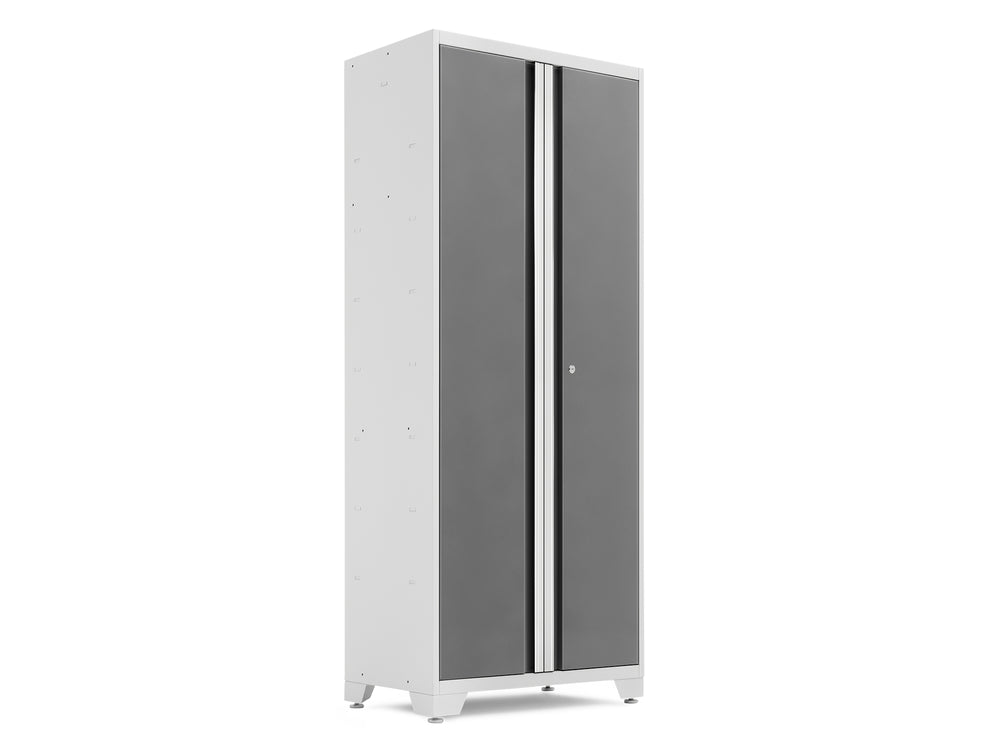 NewAge Garage Cabinets Bold Series 30in RTA Locker in Platinum-49320-Garage Giant