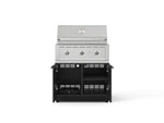 NewAge Outdoor Kitchens Stainless Steel 2-Piece Cabinet set with Grill Cabinet and Performance Grill-72894-Garage Giant 