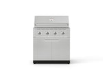 NewAge Outdoor Kitchens Stainless Steel 2-Piece Cabinet set with Grill Cabinet and Performance Grill-72943-Garage Giant 