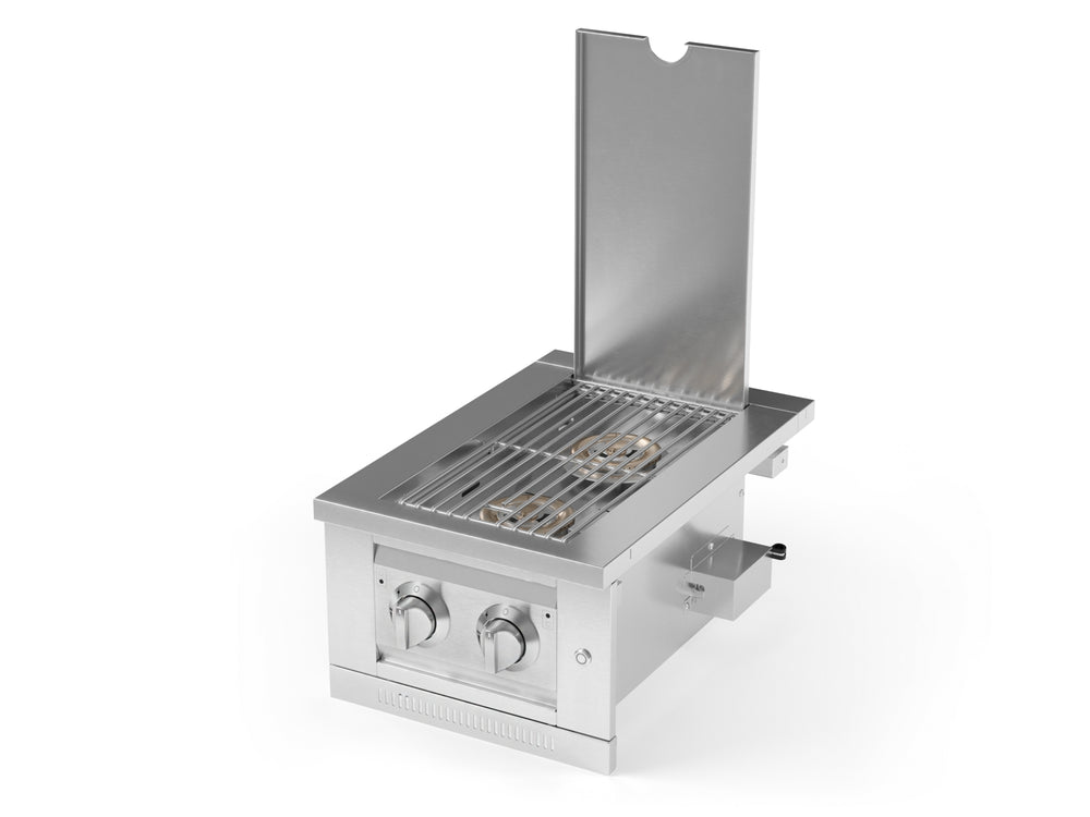 NewAge Outdoor Kitchens Outdoor Platinum Dual Side Burner-LP-66912-Garage Giant