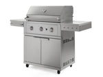 NewAge Outdoor Kitchens NewAge Classic Stainless Steel Gas 33" Grill Cart-66958-Garage Giant 