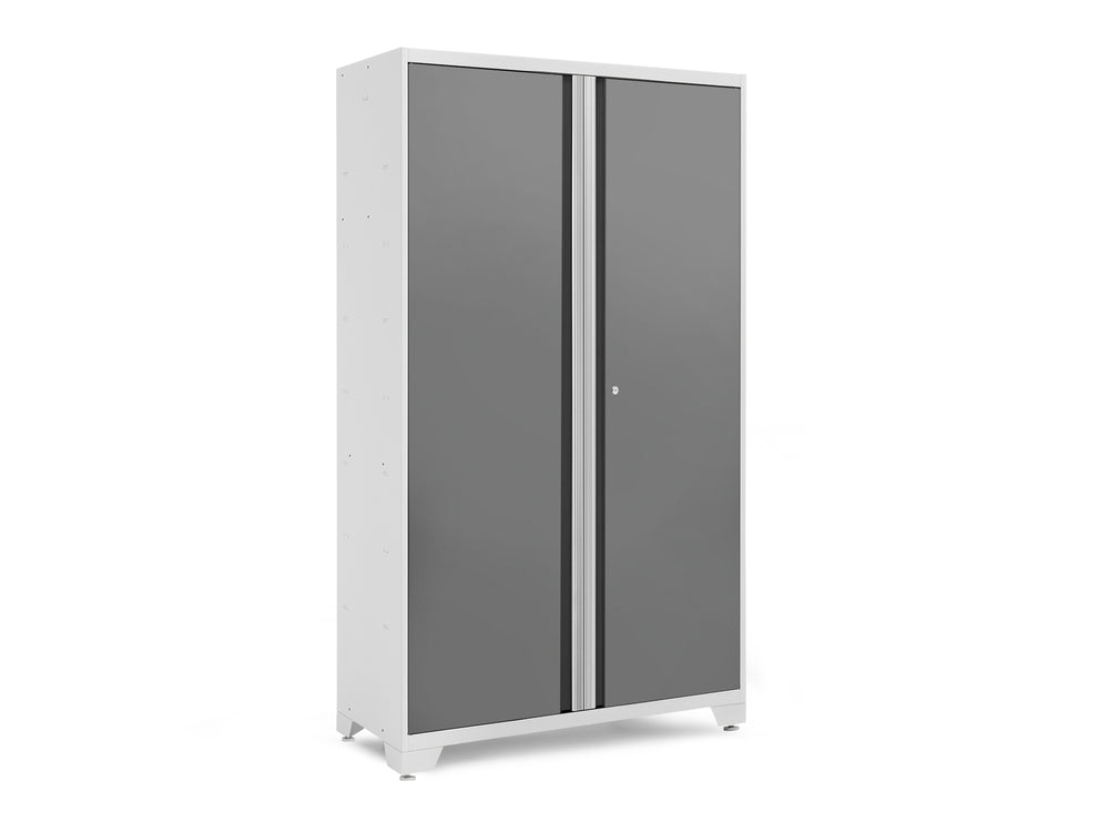 NewAge Garage Cabinets Bold Series 48 in. RTA Locker- Platinum-51718-Garage Giant