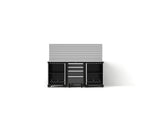 NewAge Garage Cabinets Bold XL Series 4PC Garage Cabinetry Set, 20-24 Gauge Steel, Fully Welded, 72" W x 18" D x 58.5" H-64587-Garage Giant 
