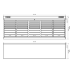 Dragonfire Tools Pro Series 30-Drawer 9-Foot Workbench (Black) 