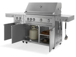 NewAge Outdoor Kitchens NewAge Classic Stainless Steel Gas 40" Grill Cart-66960-Garage Giant 