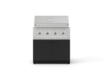 NewAge Outdoor Kitchens Stainless Steel 2-Piece Cabinet set with Grill Cabinet and Performance Grill-72895-Garage Giant 