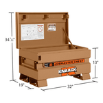 KNAACK 5 Cu-Ft. Heavy Duty Jobsite Chest 