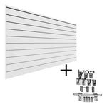 Proslat Slatwall Sports Bundle (White)-33004K-Garage Giant 