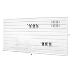 Proslat Slatwall Organizer / Gardener Bundle (Light Gray)-33071K-Garage Giant 