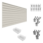 Proslat Slatwall Organizer / Gardener Bundle (Sandstone)-33091K-Garage Giant 