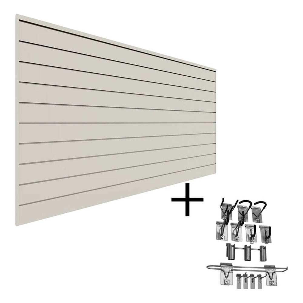 Proslat Slatwall Sports Bundle (Sandstone)-33094K-Garage Giant