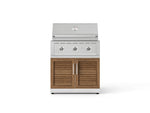 NewAge Outdoor Kitchens Stainless Steel 2-Piece Cabinet set with Grill Cabinet and Performance Grill-72954-Garage Giant 