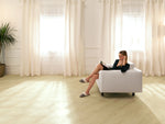 NewAge Garage Flooring Vinyl Plank Flooring - 216 sqft with Transition Strip - White Oak 