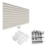 Proslat Ultimate Slatwall Wall Storage Bundle (Sandstone)-33909K-Garage Giant 